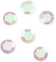 Sequins 10mm 120/pk Crystal