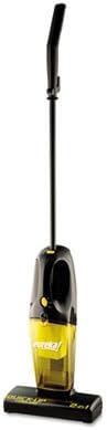 EUR96H2 Quick-Up Cordless Vacuum, 5 lbs, Black/Yellow