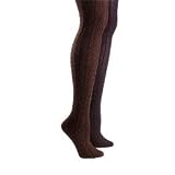 Hue Women Cable Rib Control Top Tight 3103h