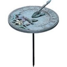 Resin Sundial with Spike - Bird