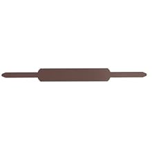 Charles Leonard Inc. Self-Adhesive Fasteners, 1 Inch Capacity, Brown Enamel, 100 per Box (Sa-11)