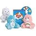Set of 3 Plush Care Bears with DVD