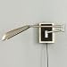 Volta 1 Light Wall Sconce Matte Ni