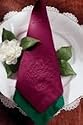 617-D24 Burgundy Irish Linen Dinner Napkins 17x17