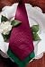 617-D24 Burgundy Irish Linen Dinner Napkins 17x17