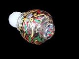 Regal Poinsettia Design - Hand Painted - Wine Bottle Stopper