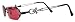 Gothic Vampire Costume Glasses