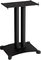 Sanus SFC22B 22" Steel Center Channel Speaker Stand Black