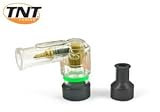 TNT CLEAR SPARK PLUG CAP - 90 DEGREE