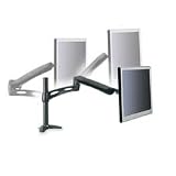 Desk-Mount Arm for Monitor, 10-1/2 x 18 x 6, Black