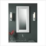 Robern Candre, White Cabinet with Chrome Framed Mirror - MP24D4CDW/MP24D4CDW