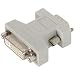 DVI-I socket to VGA plug adaptor