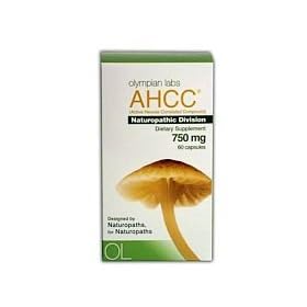 Olympian Labs AHCC 750mg, 60 caps (Multi-Pack)