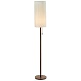 Adesso Hamptons Floor Lamp, Walnut by Adesso