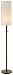 Adesso Hamptons Floor Lamp, Walnut