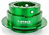 NRG Steering Wheel Quick Release Kit - Green Gen 2.5 - Part # SRK-250GN