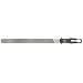 Nicholson Mill Hand File with Ergonomic Handle (Boxed), American Pattern, Single Cut, Rectangular, Coarse, 12" Length