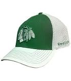 Chicago Blackhawks St. Patrick's Day Flex Fit Cap L/XL