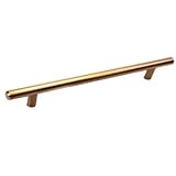 160mm Metropolis Satin Rose Gold Cabinet Pull