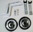 Pyramid Heavy Duty Steel Training Wheels for 14" to 20" Bicycles