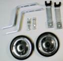Pyramid Heavy Duty Steel Training Wheels for 14" to 20" Bicycles