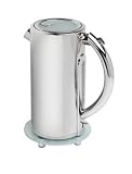 Kalorik JK-20744 1500-Watt Aqua Line Kettle, Stainless Steel/Glass
