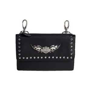 Harley-Davidson® Women's Leather Medallion Hip Bag- 100% genuine leather. 99419-09VW
