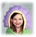 Flower Hooded Towel by Frog Kiss Designs