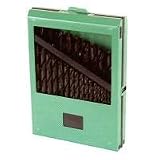 Hitachi 728-078 29-Piece 135° Split Point M7 HSS Black and Green Oxide Shield Drill Bit Set