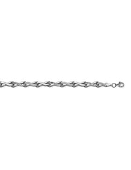 CleverEves 14K White Gold Stampato Bracelet