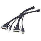 Review Belkin F1D9201BEA06 / Belkin O/View Soho Series Kvm Cable Usb & Dvi W/Audio 3M