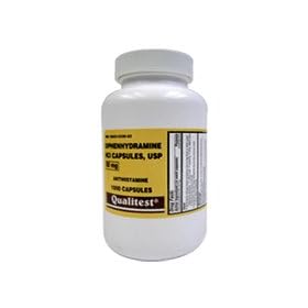 Diphenhydramine HCI 50 Mg Allergy Medicine and Antihistamine Compare to Activ...