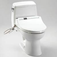 TOTO S400 Washlet with Ultramax One Piece Toilet WHITE