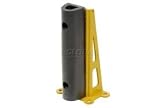Structural Rack Guard With Rubber Bumper 5.5Wx3.75Dx12H