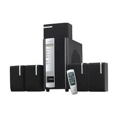 MS-T SB LD-1500 5.1 Lautsprechersystem (45 Watt) schwarz
