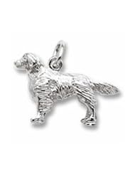 Golden Retriever Charm