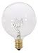 Havell-SLI 60466 - 60G16/1/2/CL/BX - 60 Watt G16 Incandescent Globe Light Bulb, Clear, Candelabra Base, Long Life
