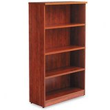 Alera Valencia Series Bookcase/Storage Cabinet, 4 Shelves, 32w x 12d x 56h, MCY