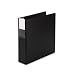 Wilson Jones 87606 - Locking No-Gap D-Ring Vinyl Binder, 2 Capacity, Black-WLJ87606