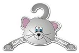 Personalised Childrens Cat Coat Hanger