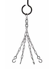 Golds Gym Punch Bag Chrome Chains (4 way set)