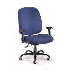 Navy OFM Big and Tall Chair with Arms