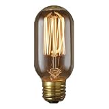 Bulbrite 134015 - NOS40T14/SQ - 40 Watt Tubular Antique Replica Light Bulb, Medium Base
