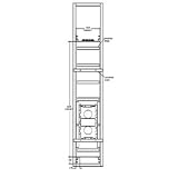 JBL Back Box for HTI88 in Wall Subwoofer
