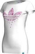 Adidas Damen T-Shirt G TRF Diamo, white, 40, X41050