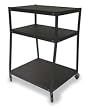 Dakota Designs 1DNP4 Audio-Visual Cart, Wide Frame, 3 Shelves