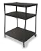 Dakota Designs 1DNP4 Audio-Visual Cart, Wide Frame, 3 Shelves