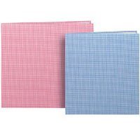 Pioneer Memory Book Blue Checkerboard