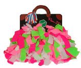 Travel Gear Bag Lewis N Clark Pomchies Pom ID Pink Lemonade