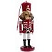 Dachshund, red Soldier Nut Cracker Ornament